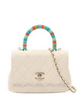 CHANEL Pre-Owned: Белая сумка 
