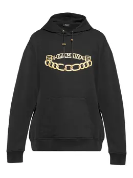 Balmain: Толстовка с принтом 