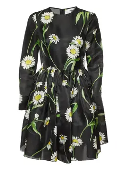 Dolce & Gabbana Pre-Owned: Платье с растительным принтом 