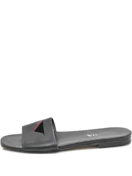 Prada Pre-Owned: Чёрные сандалии 