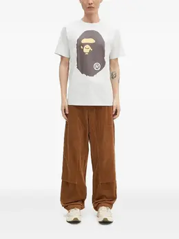 A BATHING APE®: Светлая футболка 