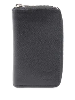 Louis Vuitton Pre-Owned: Чёрный кошелёк 