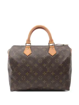 Louis Vuitton Pre-Owned: Коричневая сумка 