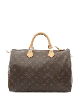 Louis Vuitton Pre-Owned: Коричневая сумка 