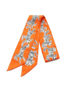 Hermès Pre-Owned: Оранжевый шарф 