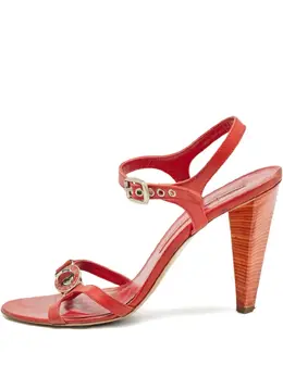 Marc By Marc Jacobs: Красные сандалии 