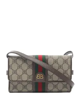 Balenciaga Pre-Owned: Коричневый кошелёк 