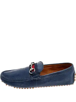 Gucci Pre-Owned: Голубые туфли 