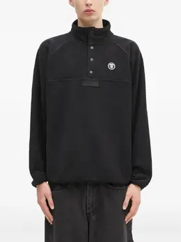 AAPE BY *A BATHING APE®: Свитшот на пуговицах 