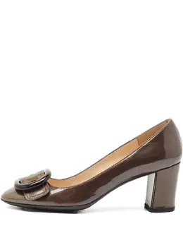 Prada Pre-Owned: Тёмные туфли 