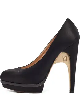 Fendi Pre-Owned: Чёрные туфли 