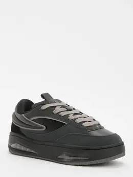 Fila: Чёрные кроссовки 