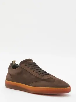 Officine Creative: Тёмные кроссовки 