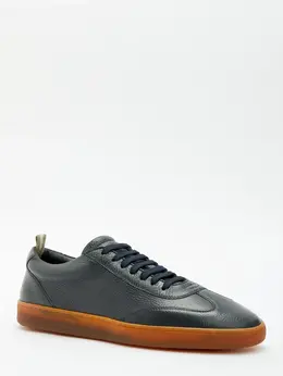Officine Creative: Тёмные кроссовки 