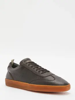 Officine Creative: Тёмные кроссовки 