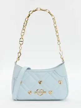 Love Moschino: Голубая сумка 