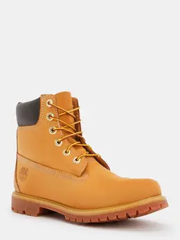 Timberland: Коричневые ботинки 