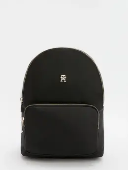 Tommy Hilfiger: Чёрная спортивная сумка 