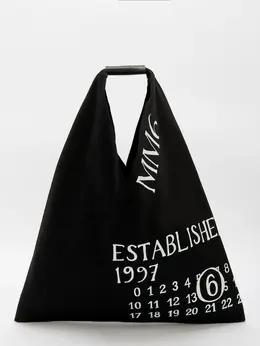 Mm6 Maison Margiela: Чёрная сумка 