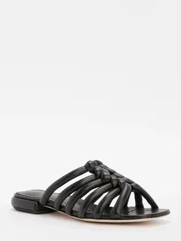 Officine Creative: Чёрные шлёпанцы 