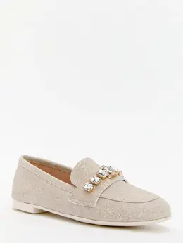 Casadei: Золотые лоферы 