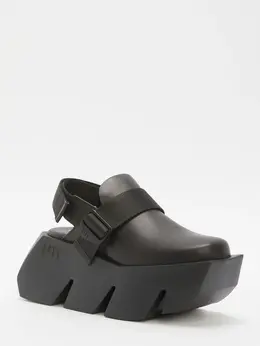 United Nude: Чёрные сандалии 