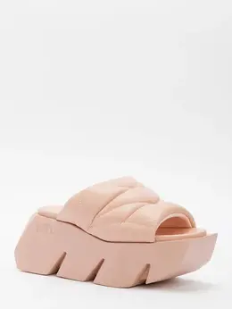 United Nude: Розовые шлёпанцы 