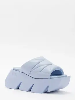 United Nude: Голубые шлёпанцы 
