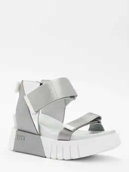 United Nude: Серебристые сандалии 