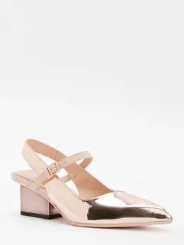 United Nude: Золотые туфли 