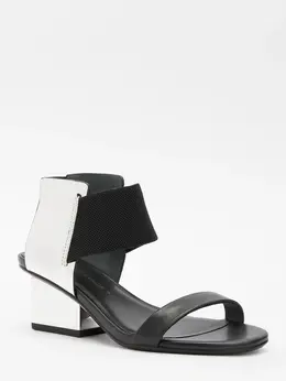 United Nude: Серебристые босоножки 