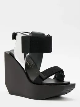 United Nude: Серебристые босоножки 