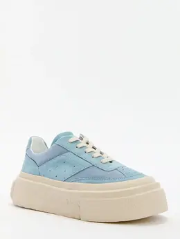 Mm6 Maison Margiela: Голубые кроссовки 