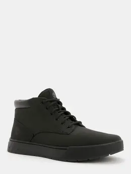 Timberland: Чёрные кроссовки 