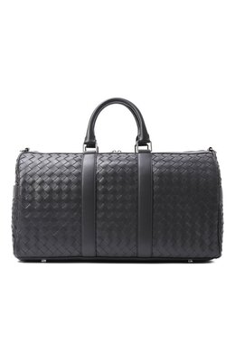 Bottega Veneta: Серая сумка  Intrecciato