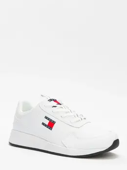Tommy Jeans: Белые кроссовки 
