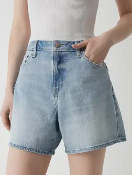 Guess: Голубые шорты 