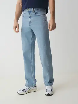 Pepe Jeans: Голубые джинсы 