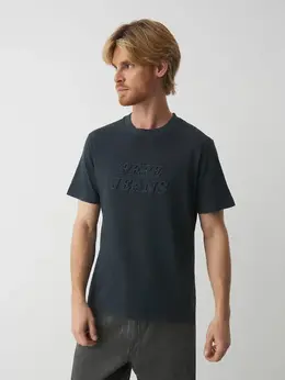 Pepe Jeans: Чёрная футболка 