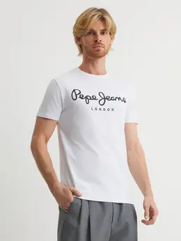 Pepe Jeans: Белая футболка 