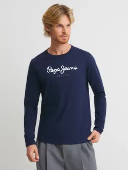 Pepe Jeans: Тёмная футболка 
