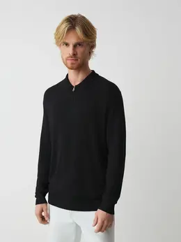 Pepe Jeans: Чёрный свитер 