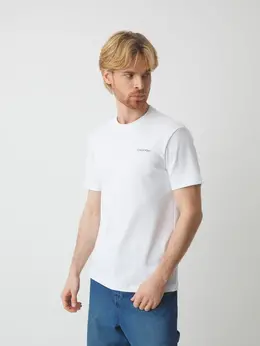 Calvin Klein: Белая футболка 