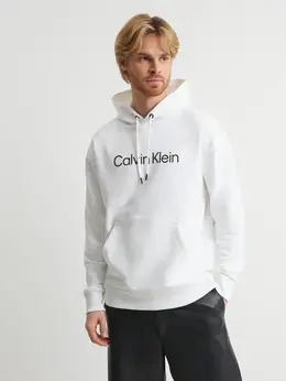 Calvin Klein: Белая толстовка 