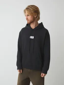 Mm6 Maison Margiela: Чёрная толстовка 