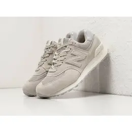 New Balance: Бежевые кроссовки  574