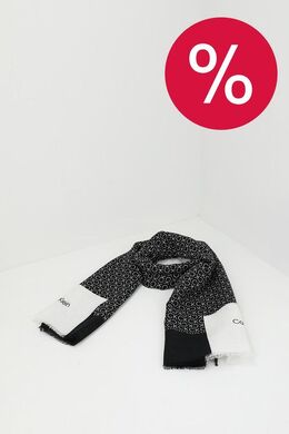 Calvin Klein: Чёрный шарф 