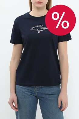 Tommy Hilfiger: Хлопковая футболка 