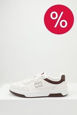 Tommy Hilfiger: Белые кроссовки 