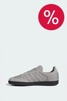 Adidas: Серые кроссовки  Samba